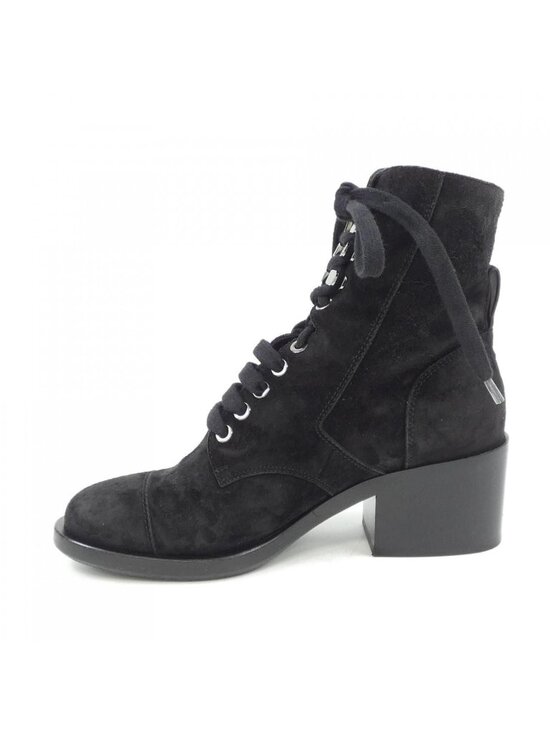 Chanel Size 36 Black Boots